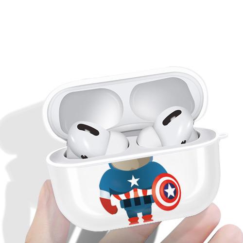 アベンジャーズ The Avengers 【AirPods Pro用】ハードシェル保護ケース 耐衝撃・防指紋・カラビナ付き商品仕様