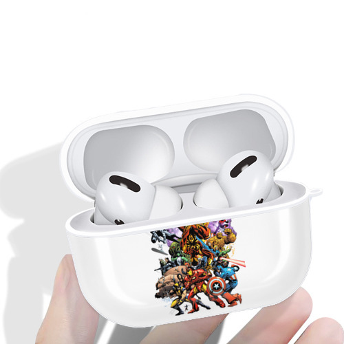 アベンジャーズ The Avengers 【AirPods Pro用】ハードシェル保護ケース 耐衝撃・防指紋・カラビナ付き商品仕様