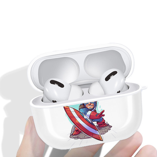 アベンジャーズ The Avengers 【AirPods Pro用】ハードシェル保護ケース 耐衝撃・防指紋・カラビナ付き商品仕様