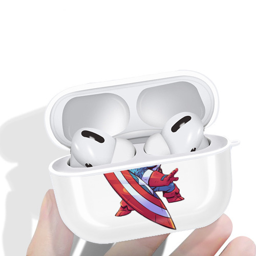 アベンジャーズ The Avengers 【AirPods Pro用】ハードシェル保護ケース 耐衝撃・防指紋・カラビナ付き商品仕様