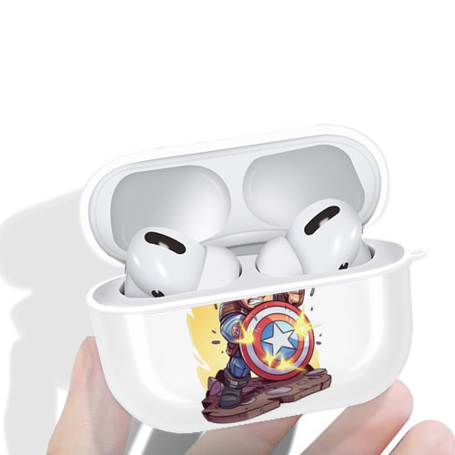 アベンジャーズ The Avengers 【AirPods Pro用】ハードシェル保護ケース 耐衝撃・防指紋・カラビナ付き商品仕様