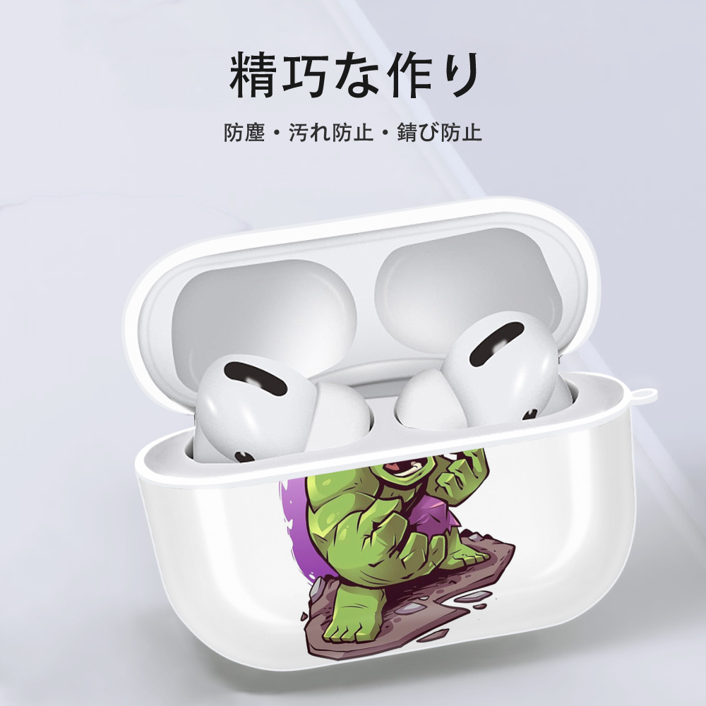 アベンジャーズ The Avengers 【AirPods Pro用】ハードシェル保護ケース 耐衝撃・防指紋・カラビナ付き商品仕様
