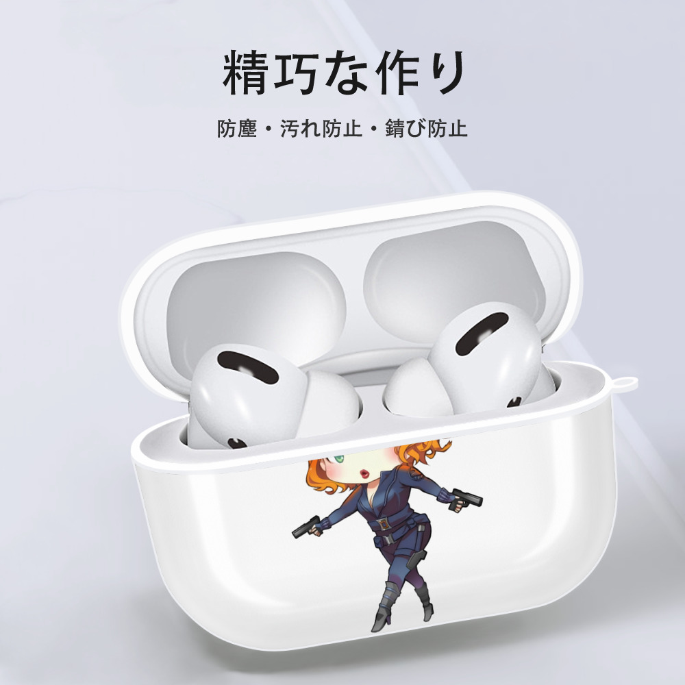 アベンジャーズ The Avengers 【AirPods Pro用】ハードシェル保護ケース 耐衝撃・防指紋・カラビナ付き商品仕様