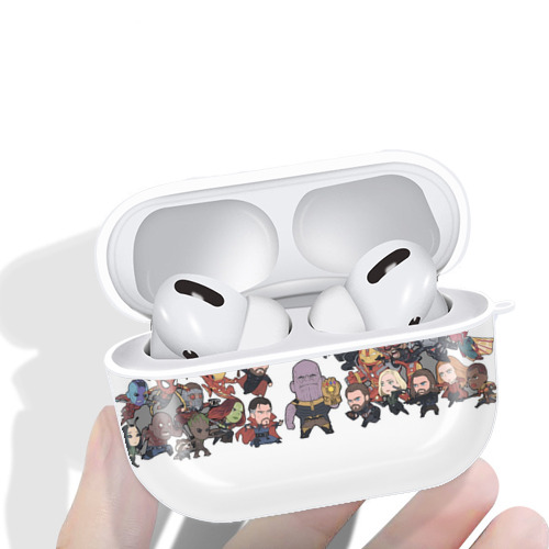 アベンジャーズ The Avengers 【AirPods Pro用】ハードシェル保護ケース 耐衝撃・防指紋・カラビナ付き商品仕様