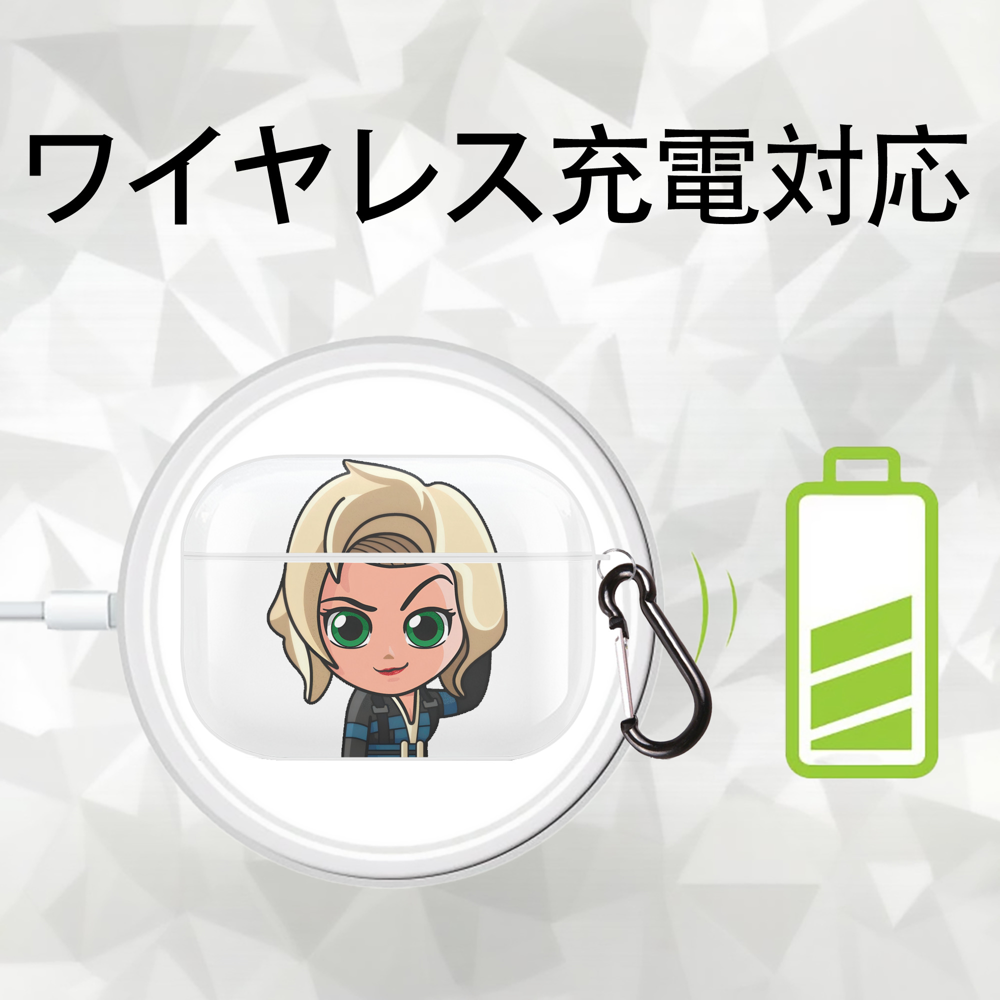 アベンジャーズ The Avengers 【AirPods Pro用】ハードシェル保護ケース 耐衝撃・防指紋・カラビナ付き商品仕様