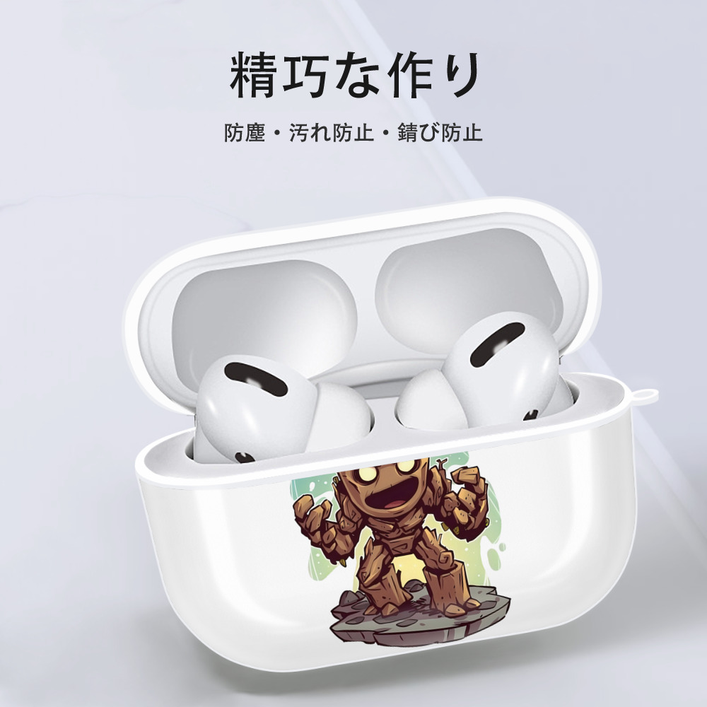 アベンジャーズ The Avengers 【AirPods Pro用】ハードシェル保護ケース 耐衝撃・防指紋・カラビナ付き商品仕様