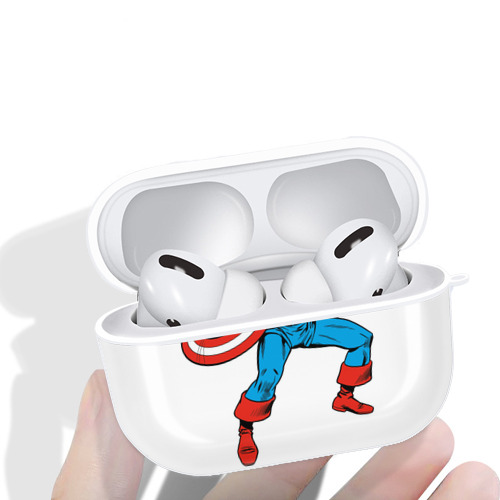 アベンジャーズ The Avengers 【AirPods Pro用】ハードシェル保護ケース 耐衝撃・防指紋・カラビナ付き商品仕様