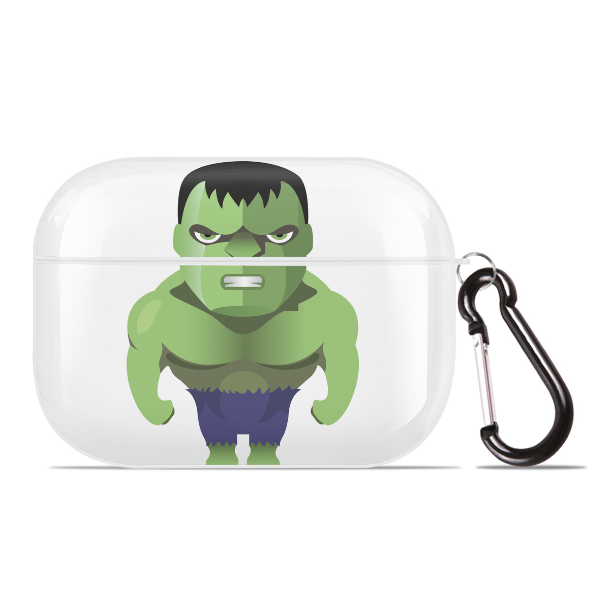 （画像用） アベンジャーズ The Avengers 【AirPods Pro用】ハードシェル保護ケース 耐衝撃・防指紋・カラビナ付き商品仕様