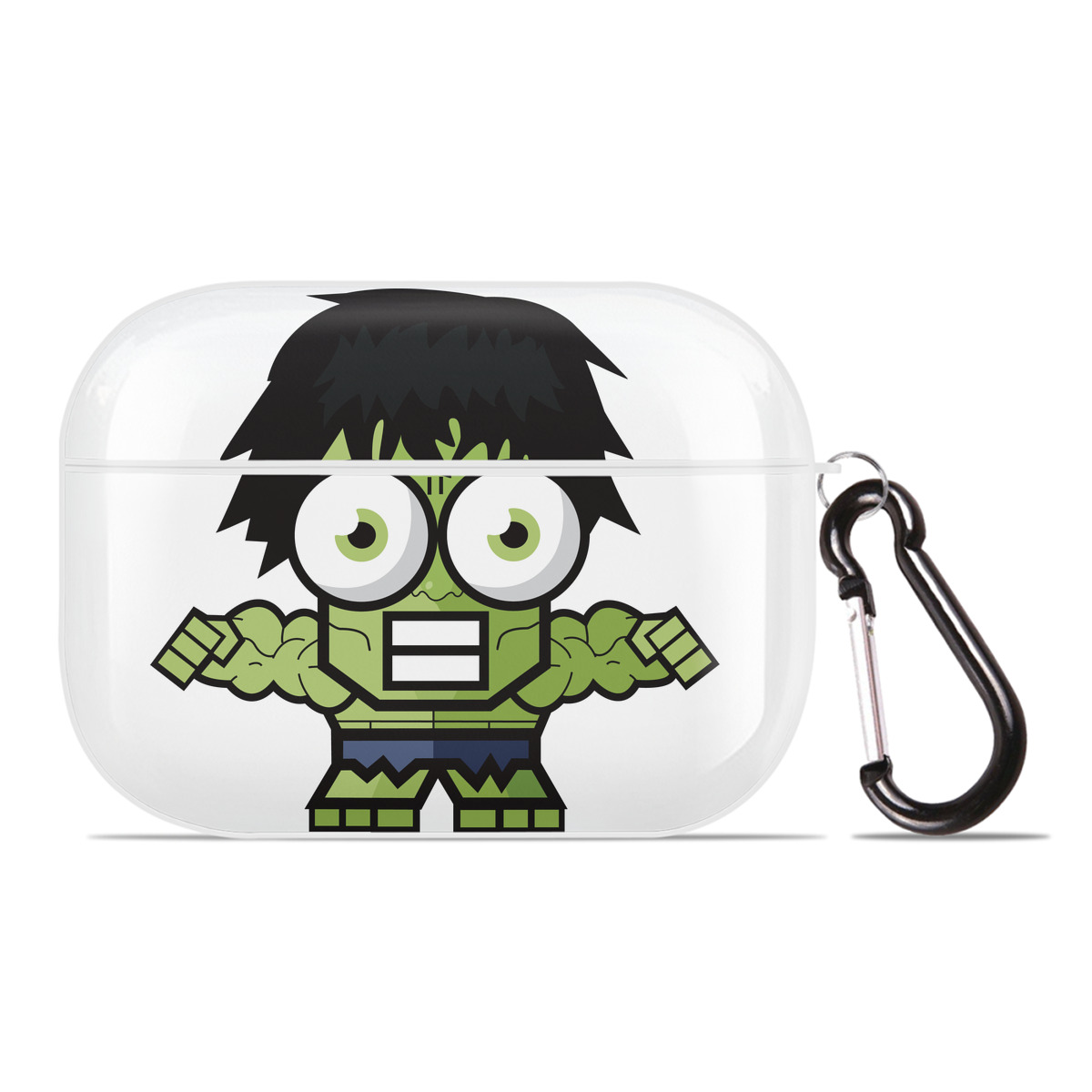（画像用） アベンジャーズ The Avengers 【AirPods Pro用】ハードシェル保護ケース 耐衝撃・防指紋・カラビナ付き商品仕様
