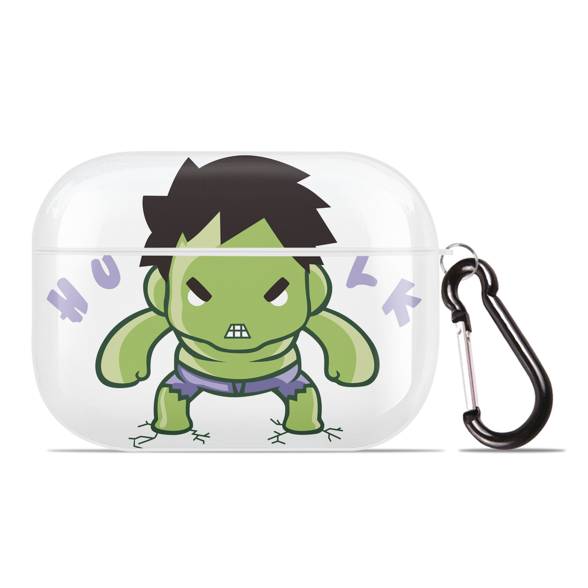 （画像用） アベンジャーズ The Avengers 【AirPods Pro用】ハードシェル保護ケース 耐衝撃・防指紋・カラビナ付き商品仕様