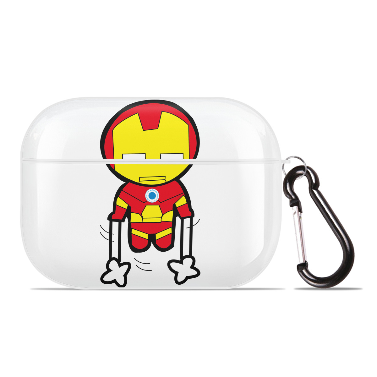 （画像用） アベンジャーズ The Avengers 【AirPods Pro用】ハードシェル保護ケース 耐衝撃・防指紋・カラビナ付き商品仕様