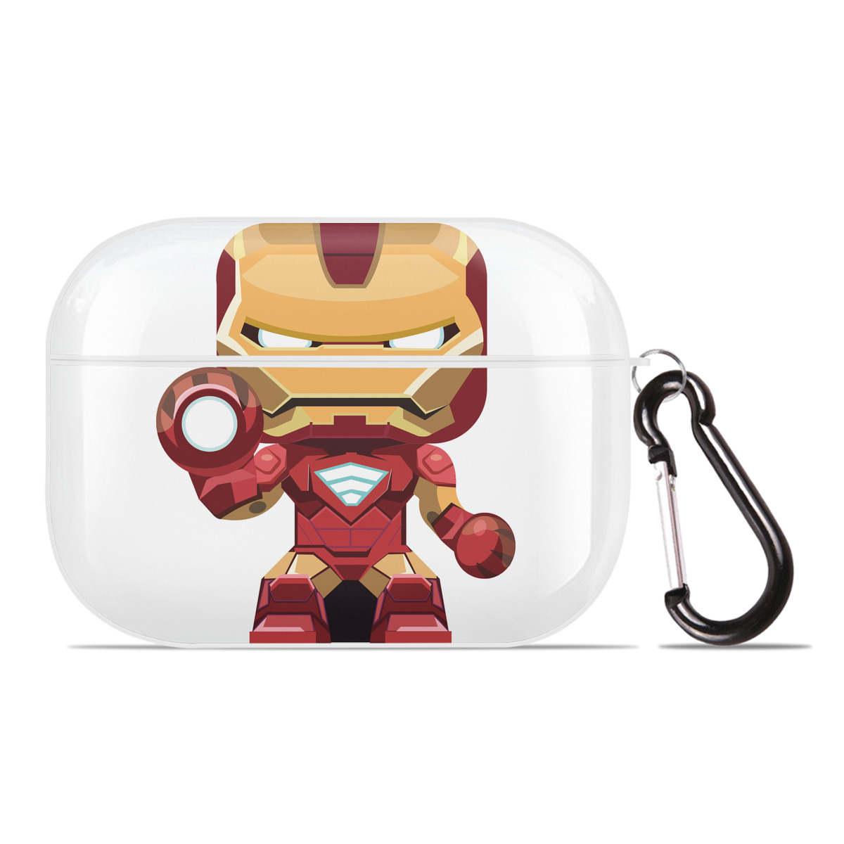 （画像用） アベンジャーズ The Avengers 【AirPods Pro用】ハードシェル保護ケース 耐衝撃・防指紋・カラビナ付き商品仕様