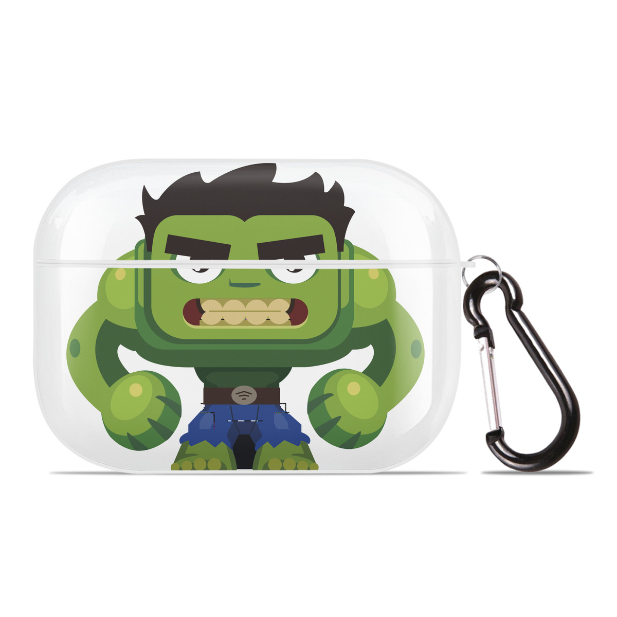 （画像用） アベンジャーズ The Avengers 【AirPods Pro用】ハードシェル保護ケース 耐衝撃・防指紋・カラビナ付き商品仕様