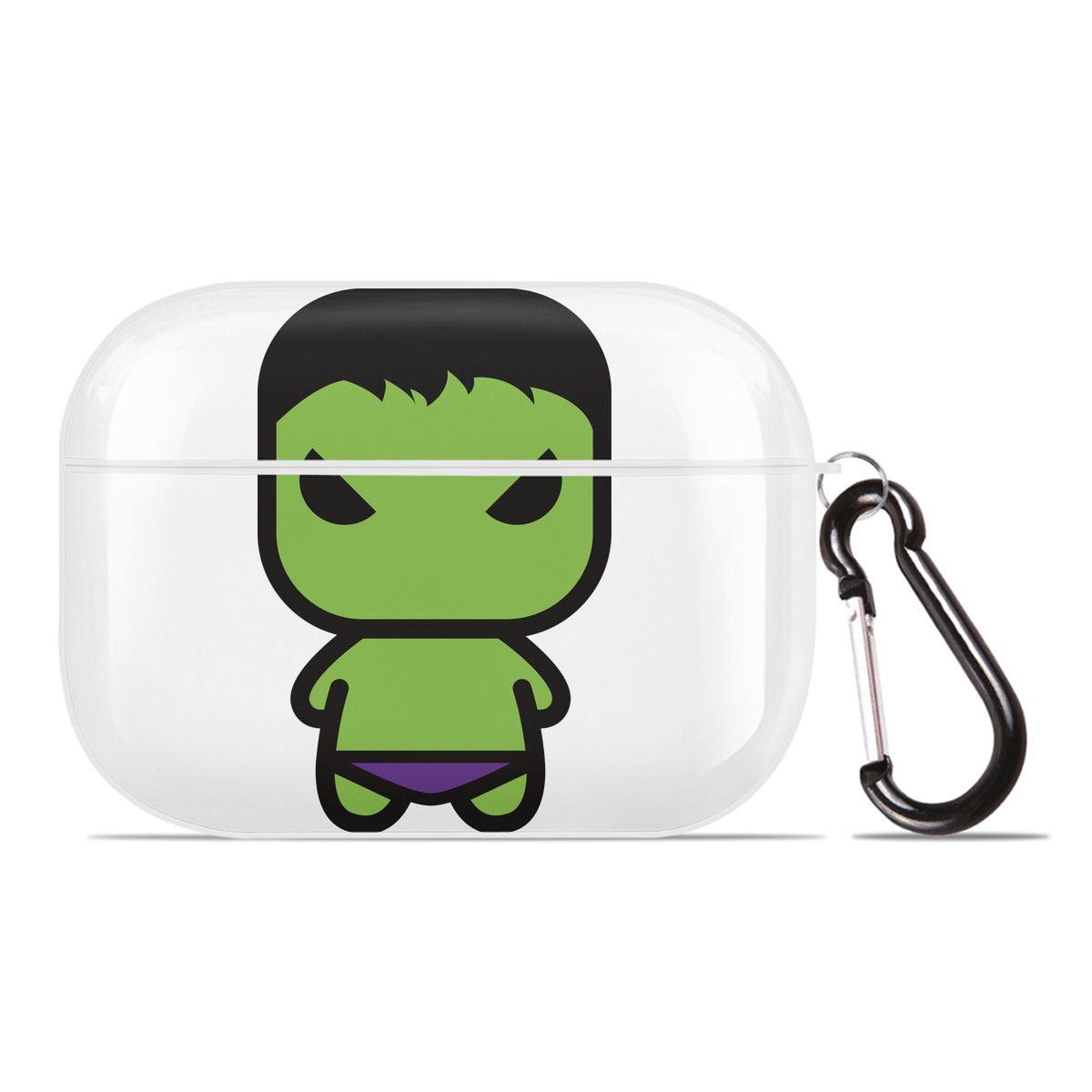 （画像用） アベンジャーズ The Avengers 【AirPods Pro用】ハードシェル保護ケース 耐衝撃・防指紋・カラビナ付き商品仕様