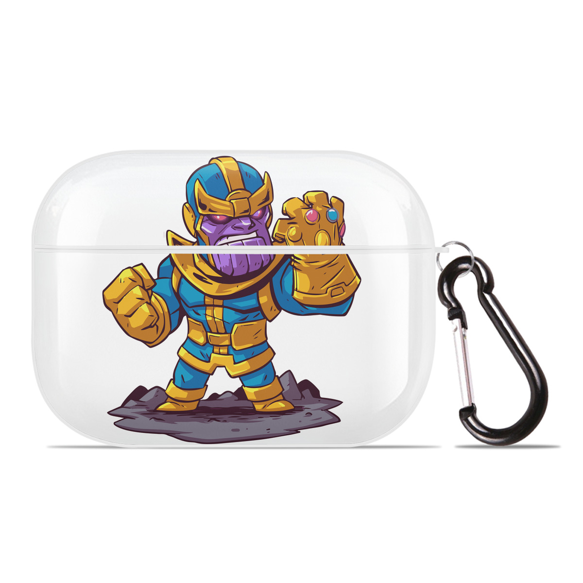 （画像用） アベンジャーズ The Avengers 【AirPods Pro用】ハードシェル保護ケース 耐衝撃・防指紋・カラビナ付き商品仕様