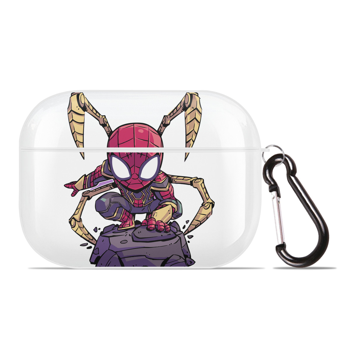 （画像用） アベンジャーズ The Avengers 【AirPods Pro用】ハードシェル保護ケース 耐衝撃・防指紋・カラビナ付き商品仕様