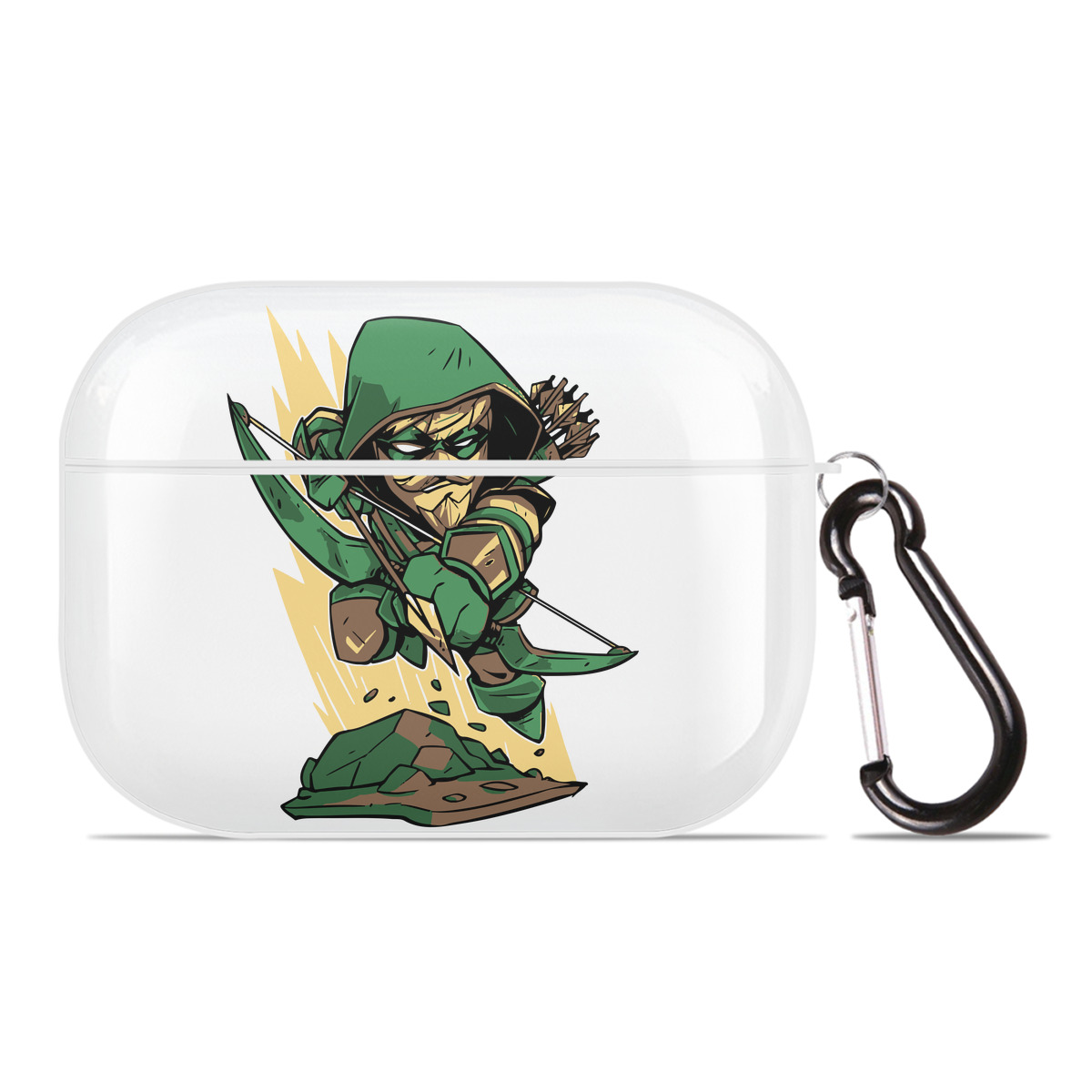 （画像用） アベンジャーズ The Avengers 【AirPods Pro用】ハードシェル保護ケース 耐衝撃・防指紋・カラビナ付き商品仕様