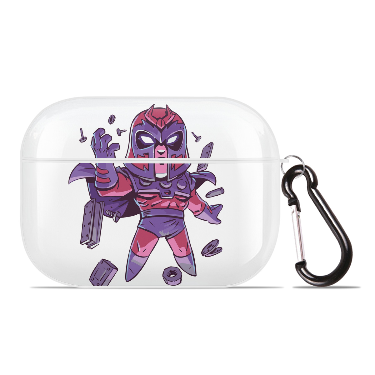 （画像用） アベンジャーズ The Avengers 【AirPods Pro用】ハードシェル保護ケース 耐衝撃・防指紋・カラビナ付き商品仕様