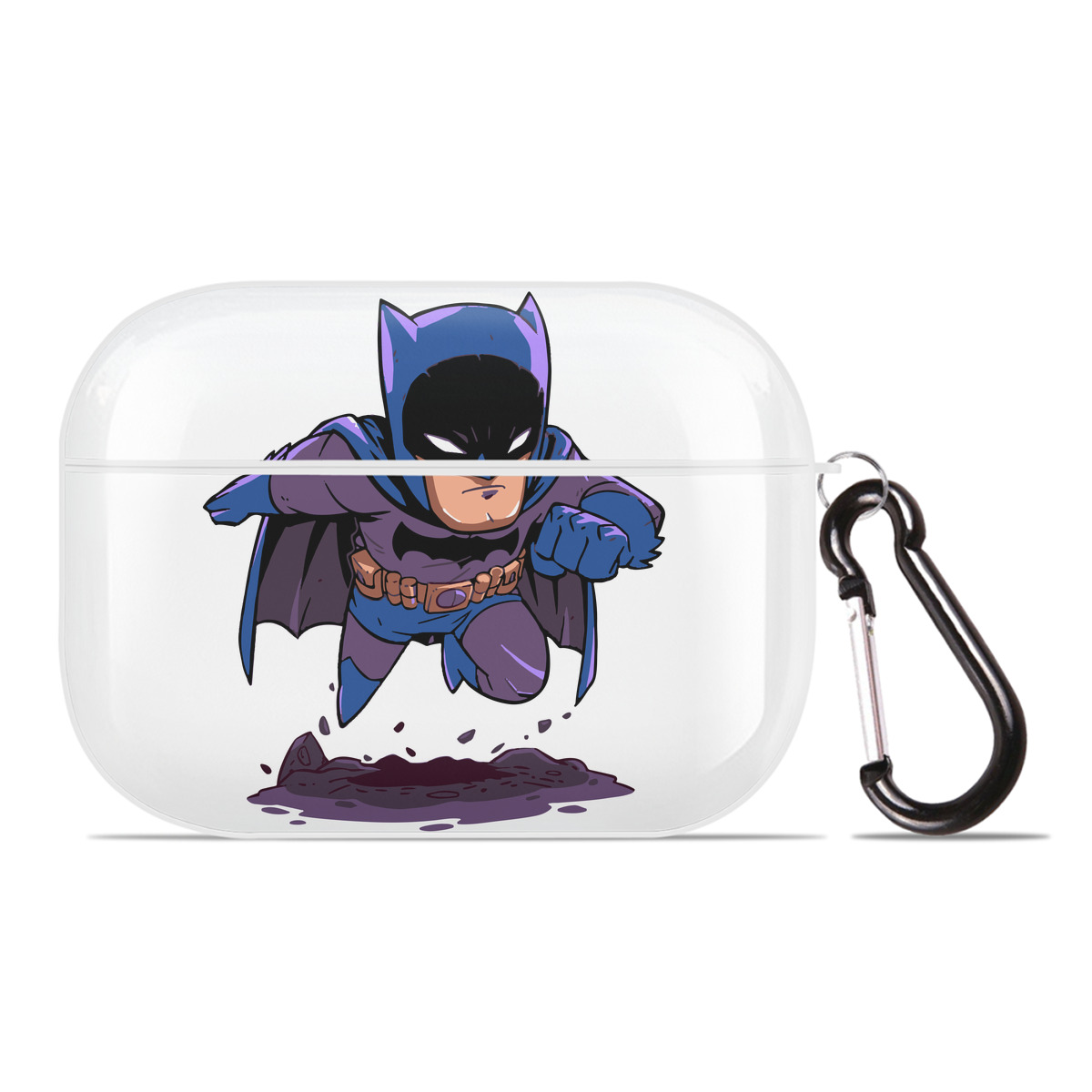 （画像用） アベンジャーズ The Avengers 【AirPods Pro用】ハードシェル保護ケース 耐衝撃・防指紋・カラビナ付き商品仕様