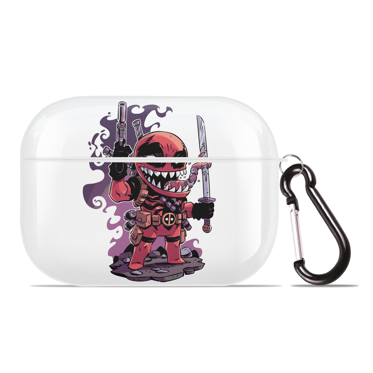 （画像用） アベンジャーズ The Avengers 【AirPods Pro用】ハードシェル保護ケース 耐衝撃・防指紋・カラビナ付き商品仕様