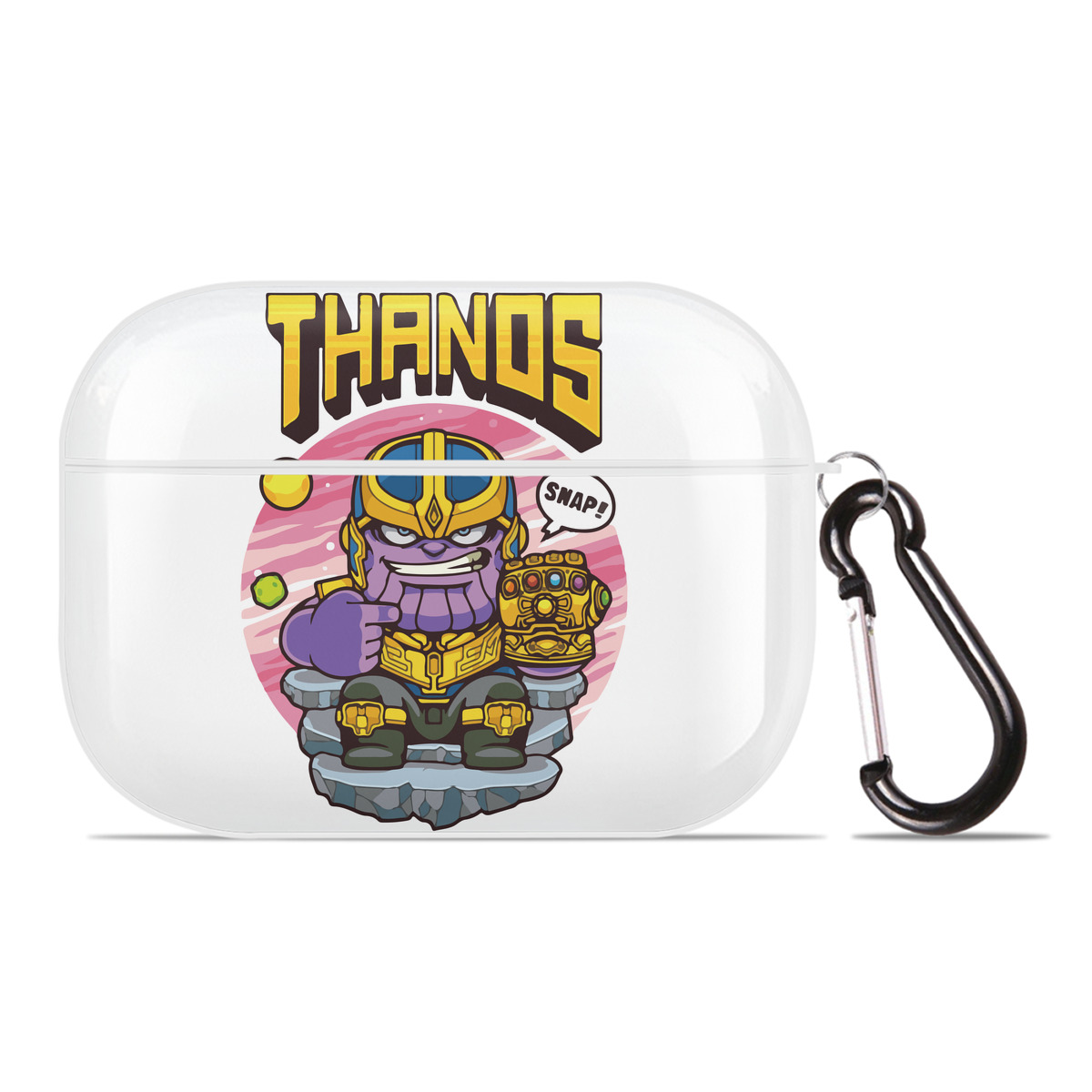 （画像用） アベンジャーズ The Avengers 【AirPods Pro用】ハードシェル保護ケース 耐衝撃・防指紋・カラビナ付き商品仕様