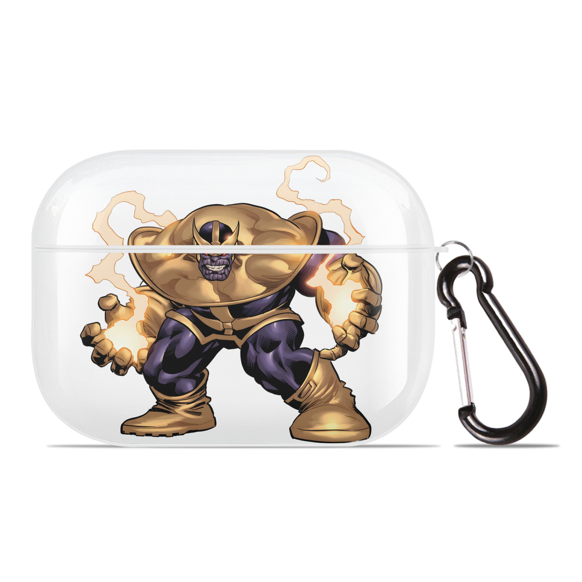 （画像用） アベンジャーズ The Avengers 【AirPods Pro用】ハードシェル保護ケース 耐衝撃・防指紋・カラビナ付き商品仕様