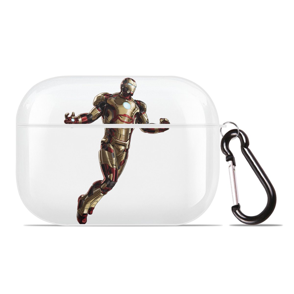 （画像用） アベンジャーズ The Avengers 【AirPods Pro用】ハードシェル保護ケース 耐衝撃・防指紋・カラビナ付き商品仕様