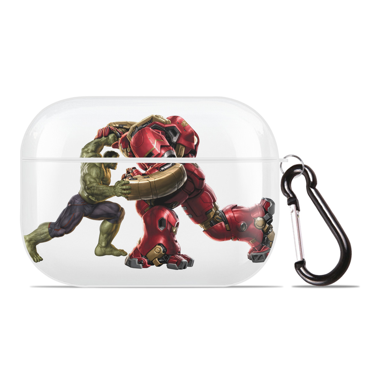 （画像用） アベンジャーズ The Avengers 【AirPods Pro用】ハードシェル保護ケース 耐衝撃・防指紋・カラビナ付き商品仕様