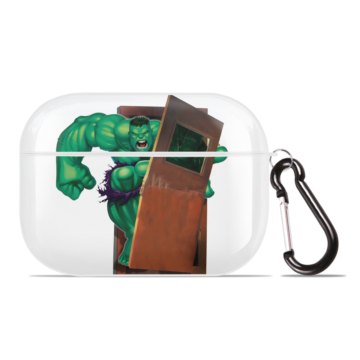 （画像用） アベンジャーズ The Avengers 【AirPods Pro用】ハードシェル保護ケース 耐衝撃・防指紋・カラビナ付き商品仕様