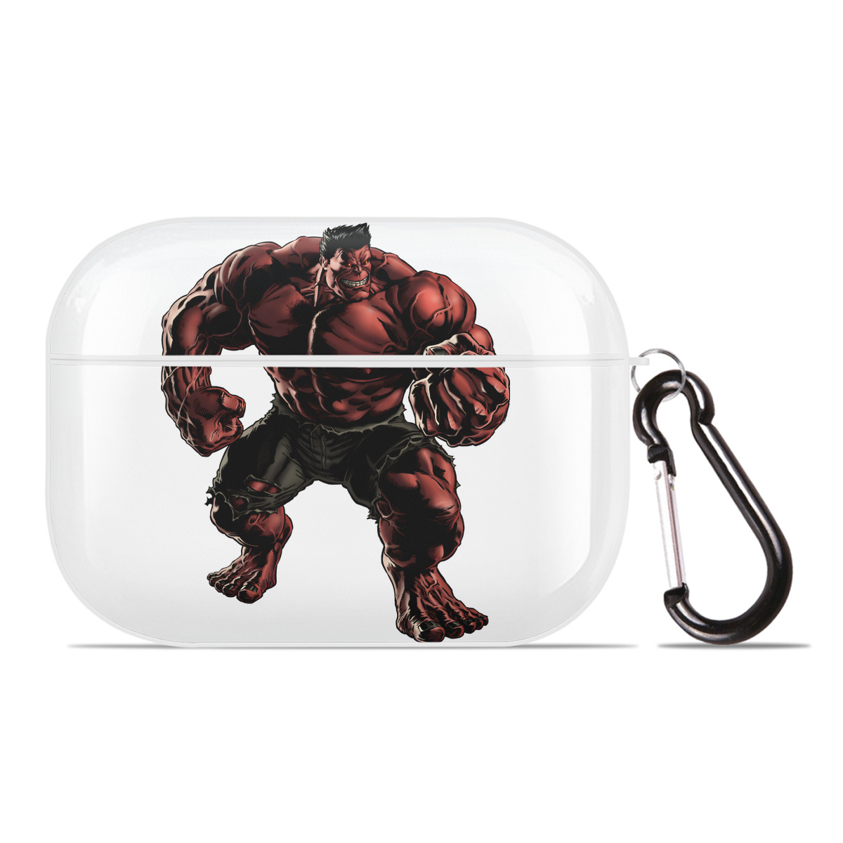 （画像用） アベンジャーズ The Avengers 【AirPods Pro用】ハードシェル保護ケース 耐衝撃・防指紋・カラビナ付き商品仕様