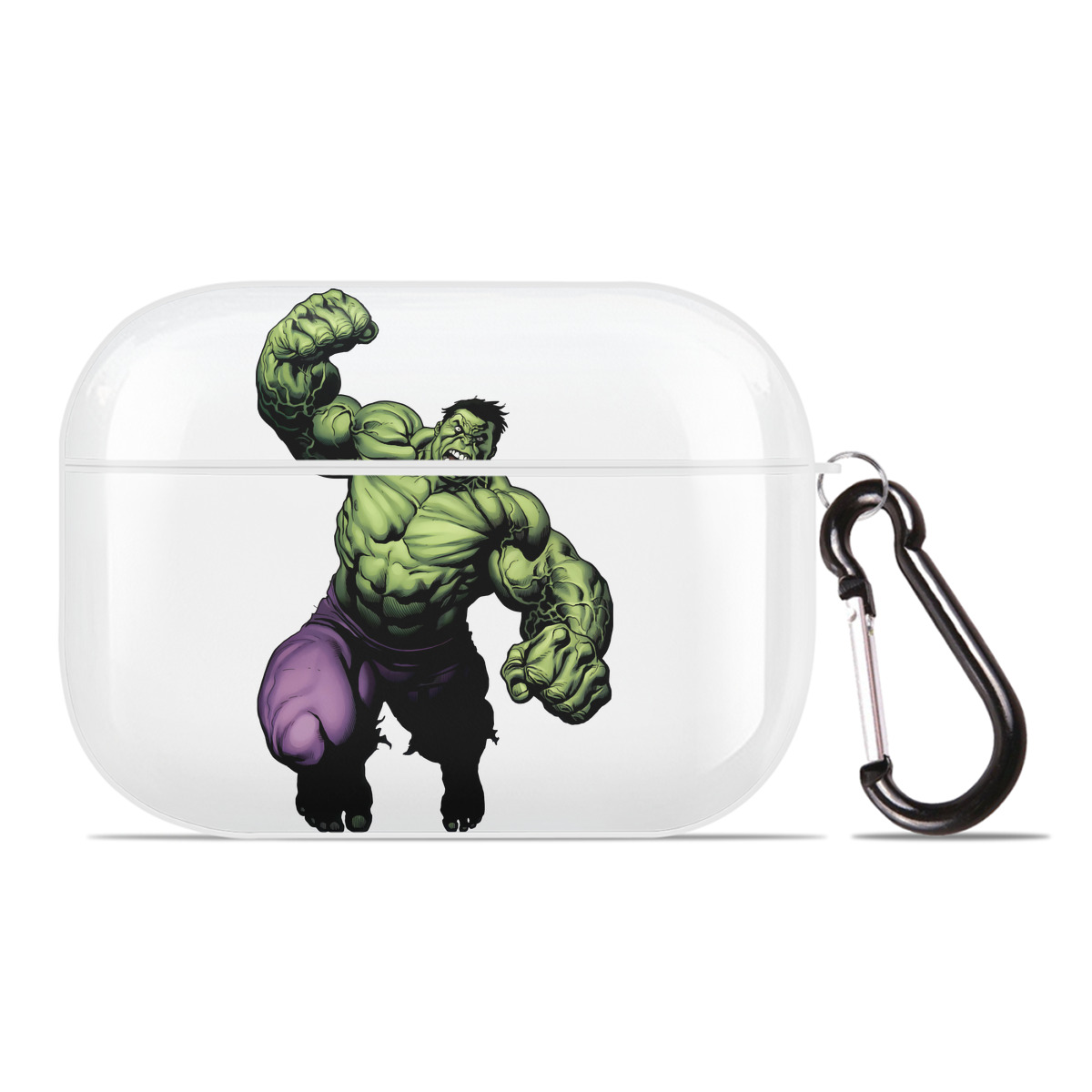 （画像用） アベンジャーズ The Avengers 【AirPods Pro用】ハードシェル保護ケース 耐衝撃・防指紋・カラビナ付き商品仕様
