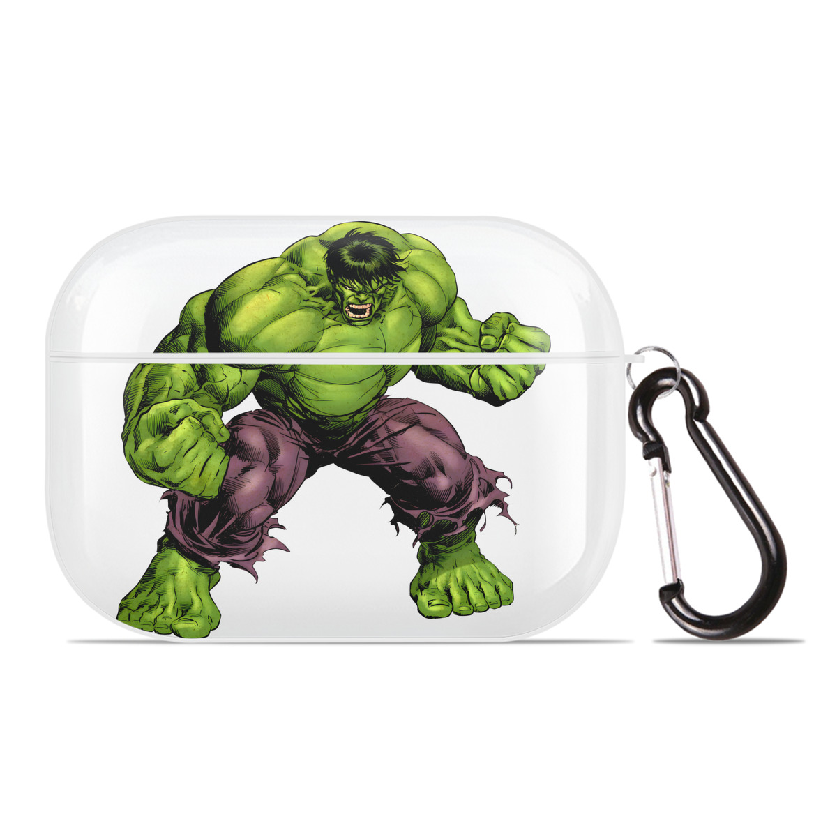 （画像用） アベンジャーズ The Avengers 【AirPods Pro用】ハードシェル保護ケース 耐衝撃・防指紋・カラビナ付き商品仕様