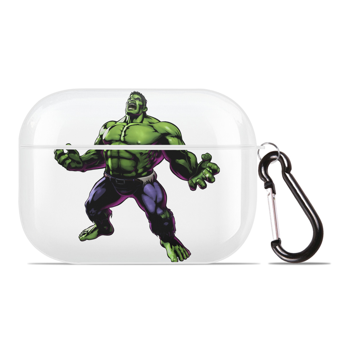 （画像用） アベンジャーズ The Avengers 【AirPods Pro用】ハードシェル保護ケース 耐衝撃・防指紋・カラビナ付き商品仕様