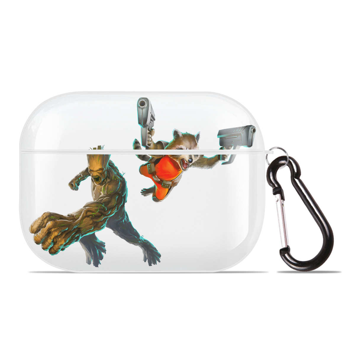 （画像用） アベンジャーズ The Avengers 【AirPods Pro用】ハードシェル保護ケース 耐衝撃・防指紋・カラビナ付き商品仕様