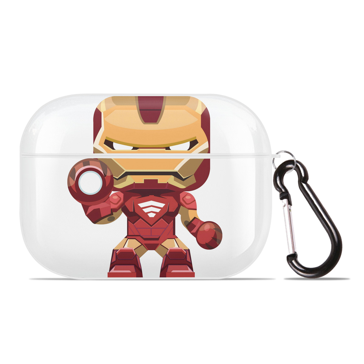 （画像用） アベンジャーズ The Avengers 【AirPods Pro用】ハードシェル保護ケース 耐衝撃・防指紋・カラビナ付き商品仕様