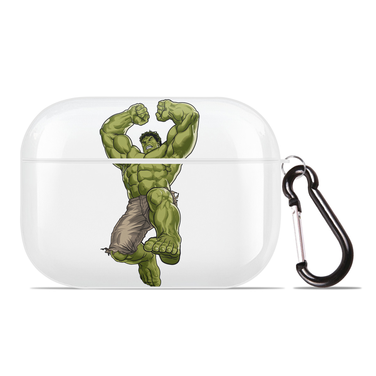 （画像用） アベンジャーズ The Avengers 【AirPods Pro用】ハードシェル保護ケース 耐衝撃・防指紋・カラビナ付き商品仕様
