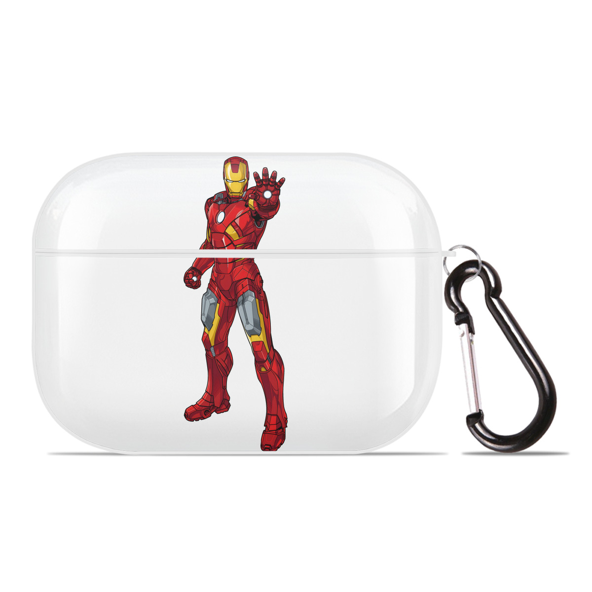 （画像用） アベンジャーズ The Avengers 【AirPods Pro用】ハードシェル保護ケース 耐衝撃・防指紋・カラビナ付き商品仕様