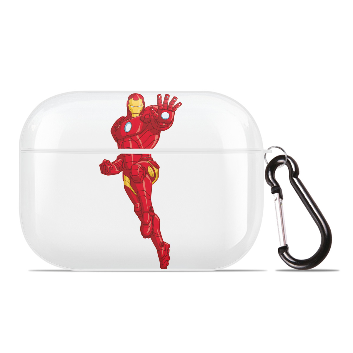 （画像用） アベンジャーズ The Avengers 【AirPods Pro用】ハードシェル保護ケース 耐衝撃・防指紋・カラビナ付き商品仕様