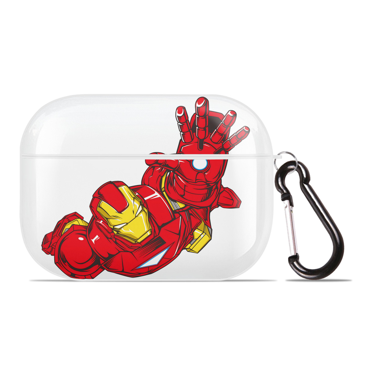 （画像用） アベンジャーズ The Avengers 【AirPods Pro用】ハードシェル保護ケース 耐衝撃・防指紋・カラビナ付き商品仕様