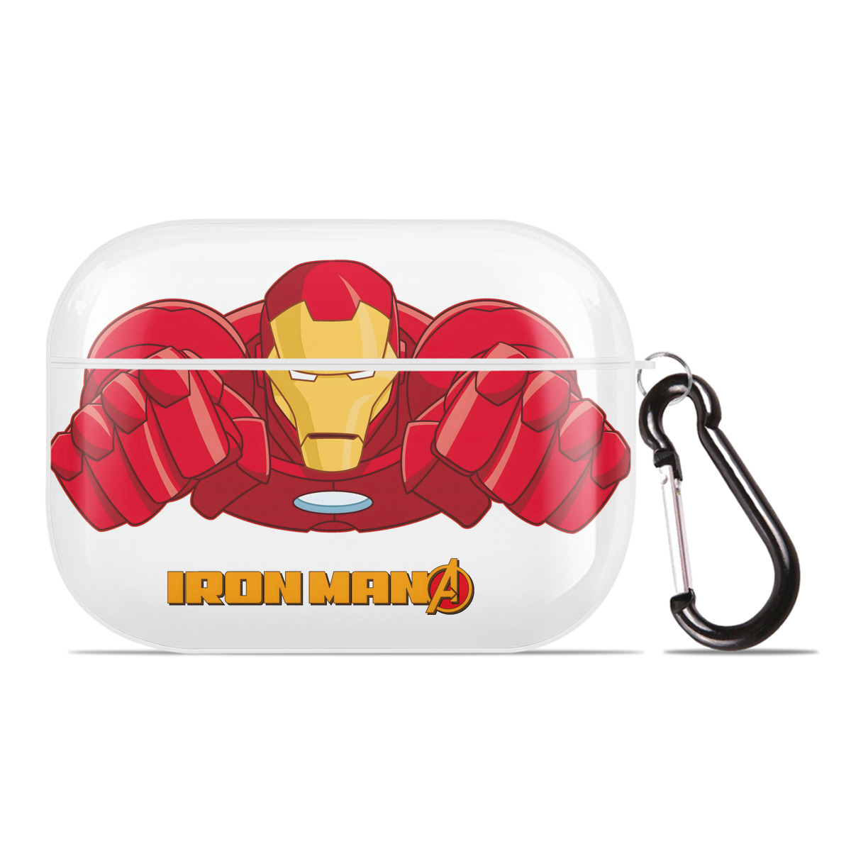 （画像用） アベンジャーズ The Avengers 【AirPods Pro用】ハードシェル保護ケース 耐衝撃・防指紋・カラビナ付き商品仕様