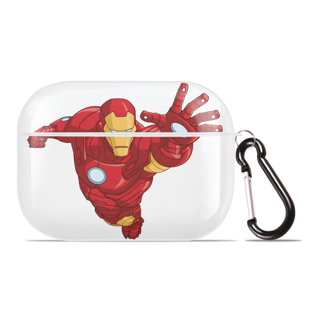 （画像用） アベンジャーズ The Avengers 【AirPods Pro用】ハードシェル保護ケース 耐衝撃・防指紋・カラビナ付き商品仕様