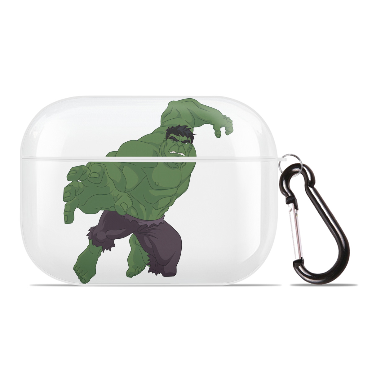 （画像用） アベンジャーズ The Avengers 【AirPods Pro用】ハードシェル保護ケース 耐衝撃・防指紋・カラビナ付き商品仕様
