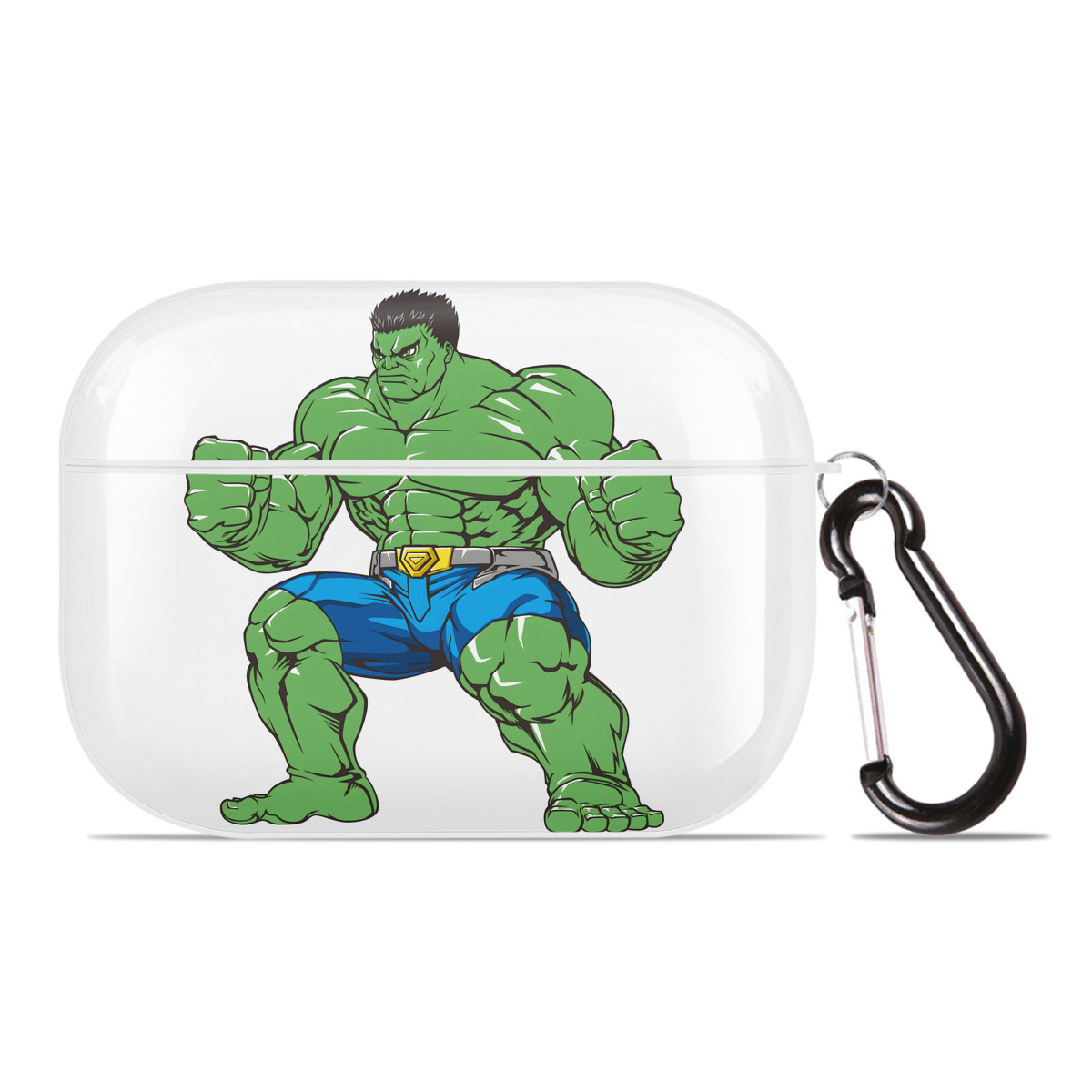 （画像用） アベンジャーズ The Avengers 【AirPods Pro用】ハードシェル保護ケース 耐衝撃・防指紋・カラビナ付き商品仕様