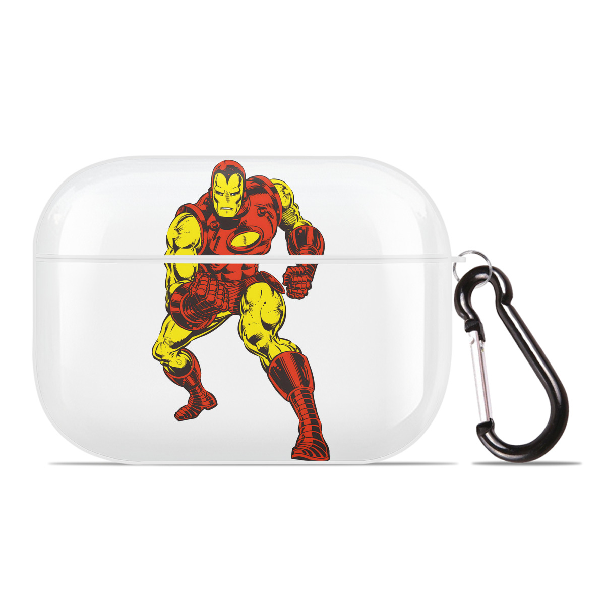 （画像用） アベンジャーズ The Avengers 【AirPods Pro用】ハードシェル保護ケース 耐衝撃・防指紋・カラビナ付き商品仕様