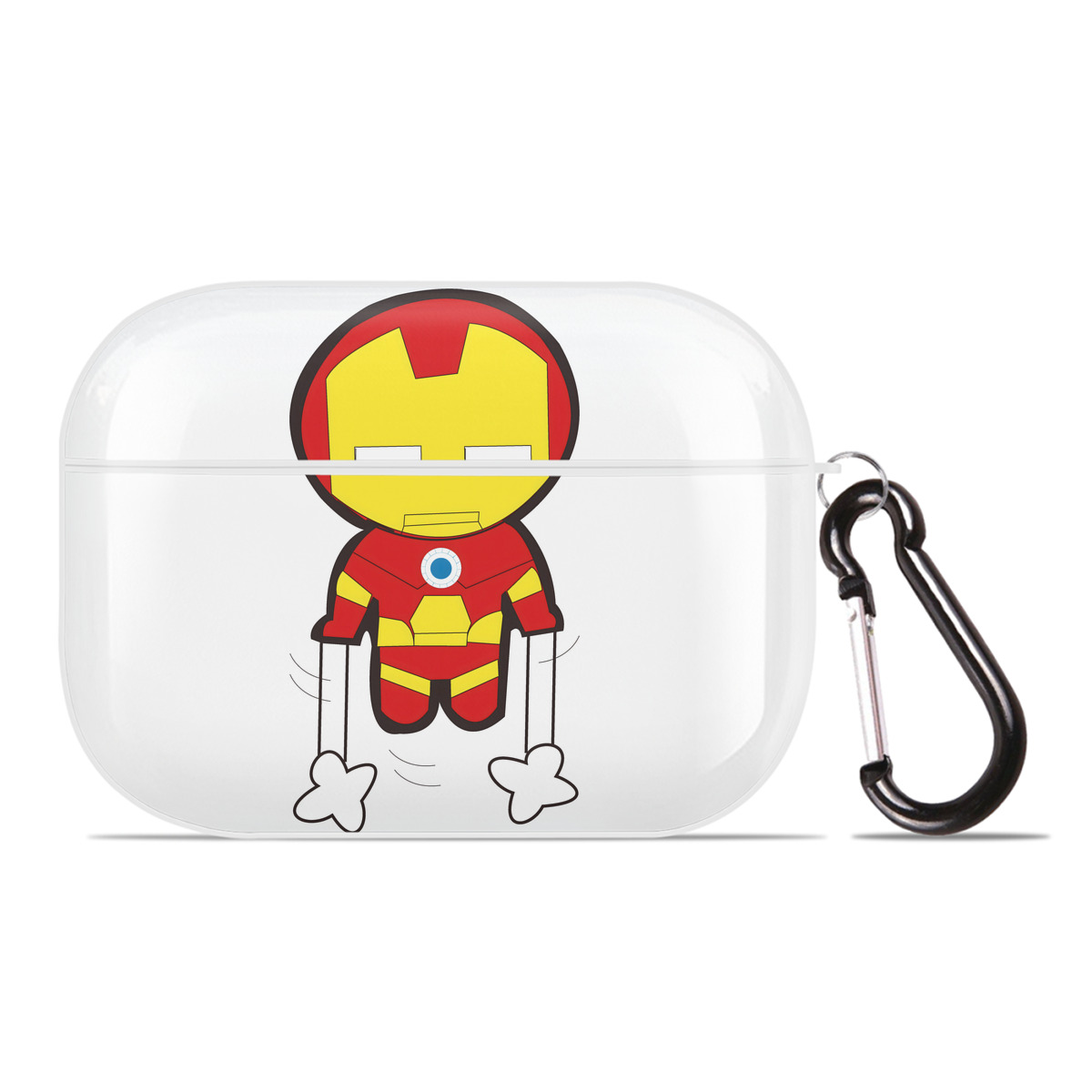 （画像用） アベンジャーズ The Avengers 【AirPods Pro用】ハードシェル保護ケース 耐衝撃・防指紋・カラビナ付き商品仕様