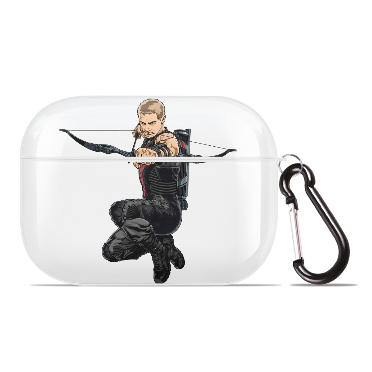 （画像用） アベンジャーズ The Avengers 【AirPods Pro用】ハードシェル保護ケース 耐衝撃・防指紋・カラビナ付き商品仕様