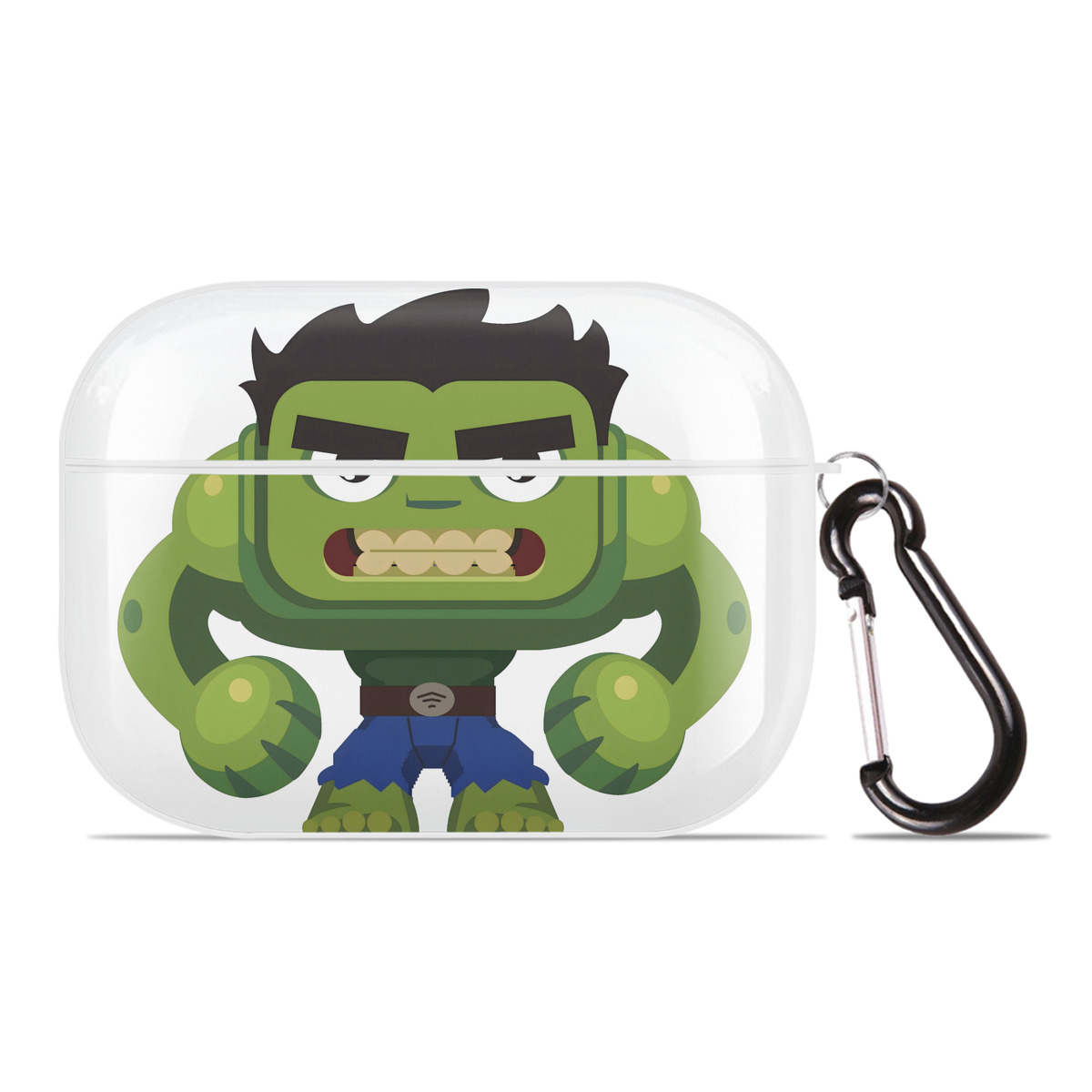 （画像用） アベンジャーズ The Avengers 【AirPods Pro用】ハードシェル保護ケース 耐衝撃・防指紋・カラビナ付き商品仕様
