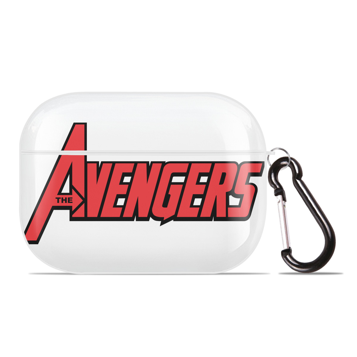 （画像用） アベンジャーズ The Avengers 【AirPods Pro用】ハードシェル保護ケース 耐衝撃・防指紋・カラビナ付き商品仕様