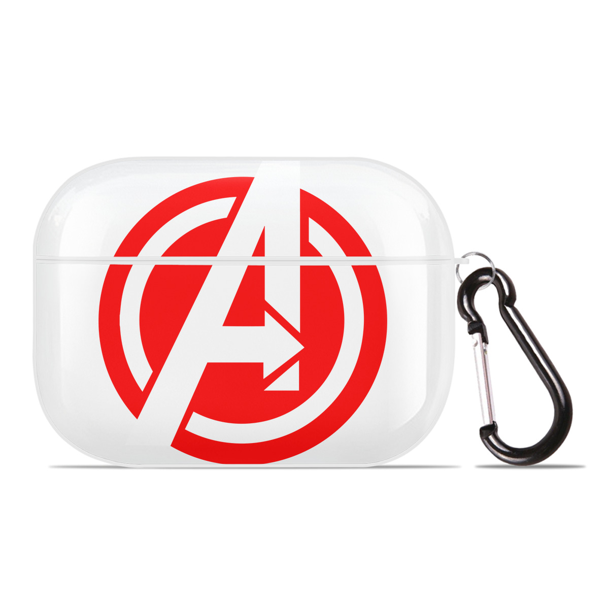 （画像用） アベンジャーズ The Avengers 【AirPods Pro用】ハードシェル保護ケース 耐衝撃・防指紋・カラビナ付き商品仕様