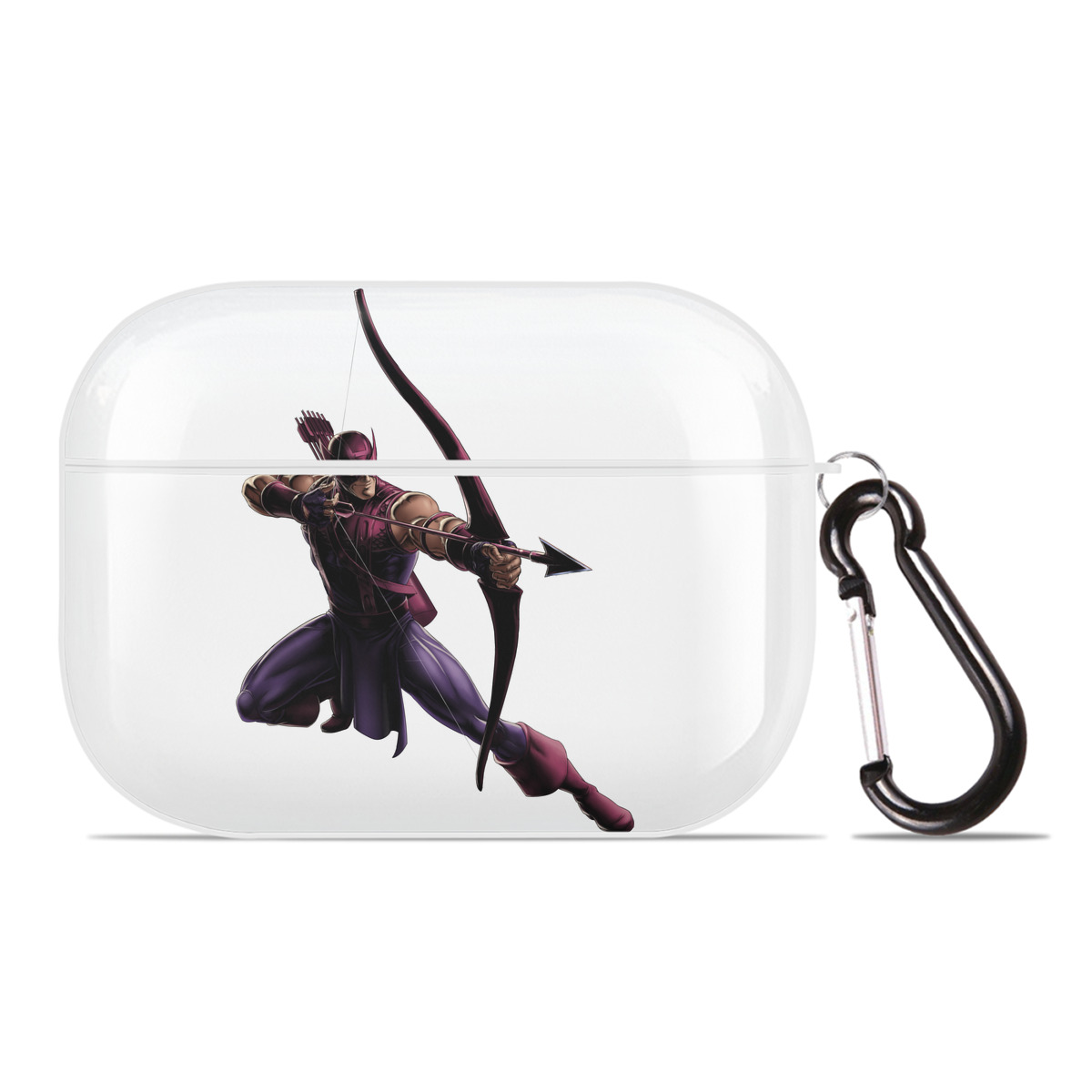 （画像用） アベンジャーズ The Avengers 【AirPods Pro用】ハードシェル保護ケース 耐衝撃・防指紋・カラビナ付き商品仕様